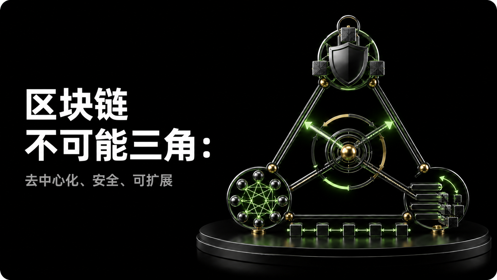 区块链不可能三角:去中心化、安全、可扩展