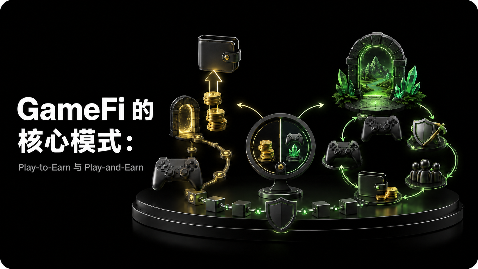 GameFi 的核心模式:Play-to-Earn 与 Play-and-Earn